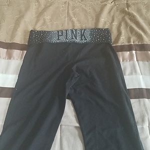 Pink Victoria's secret yoga pants